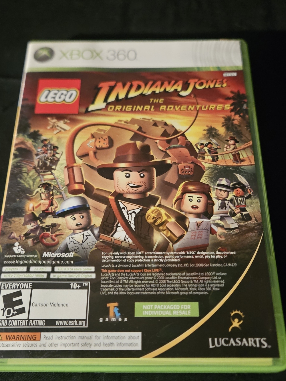 Lego Green Case with Red and Black Kung Fu Panda Cover